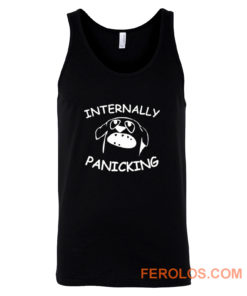 Internally Panicking Dog Tank Top