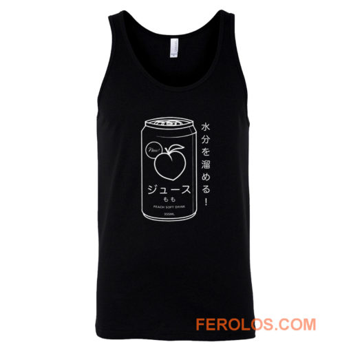 Japanese Peach Soft Drink Tank Top