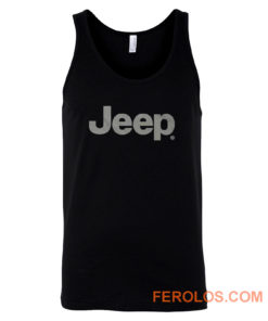 Jeep® Text Blackout Tank Top