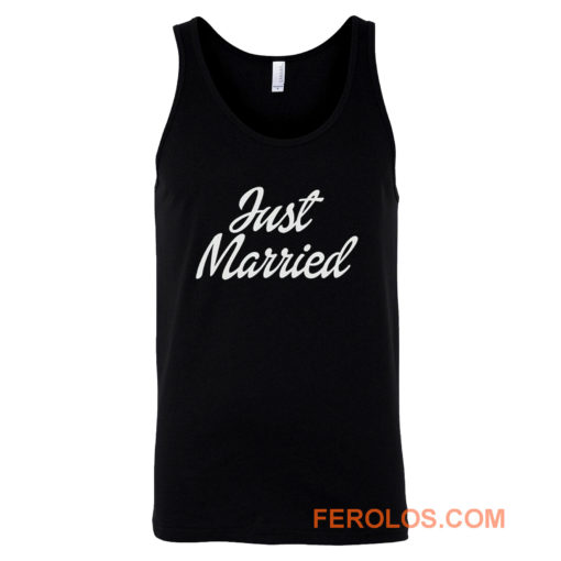 Just Married Tank Top