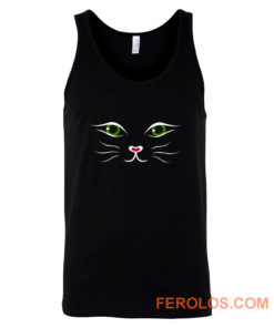 Kitty Face Cat Tank Top