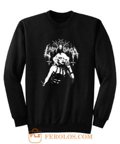 Lady Gaga Death Metal Style Sweatshirt
