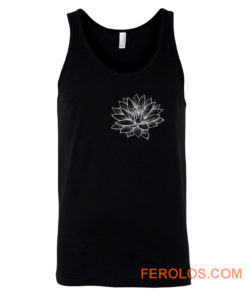 Lotus Flower Pocket Tank Top