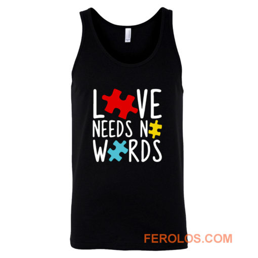 Love Needs No Words Tank Top