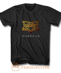 MORE WARHEAD BLACK DIAMOND HEAD SAXON 1981 NWBHM T Shirt