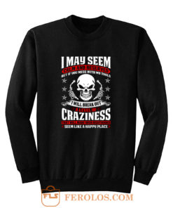 May Seem Calm And Reserved Sweatshirt
