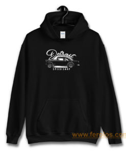 Mens Detroit Speed Shop Race Riot Hoodie