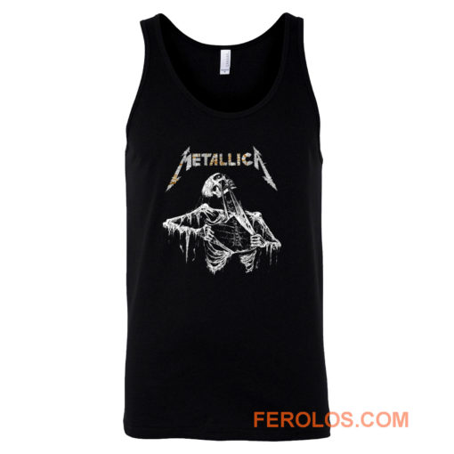 Metalica skull Tank Top