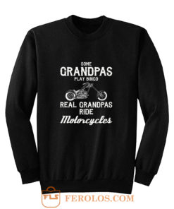 Motorcycles For Grandpa t Grandfather Sweatshirt
