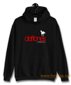 New Deftones White Pony Metal Band Legend Logo Mens Black Hoodie