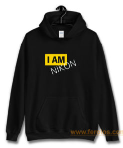 New I Am Nikon Photographer Hoodie