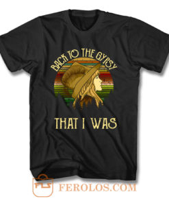 Nicks Fleetwood Mac Back To The Gypsy That I Was Vintage T Shirt