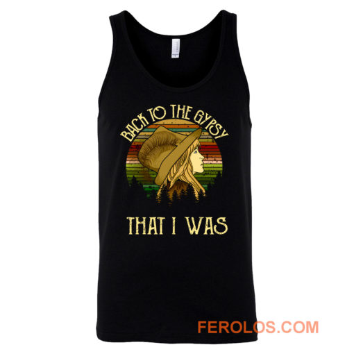 Nicks Fleetwood Mac Back To The Gypsy That I Was Vintage Tank Top