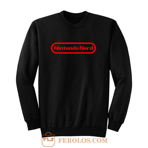 Nintendo Nerd Sweatshirt