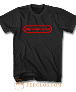 Nintendo Nerd T Shirt