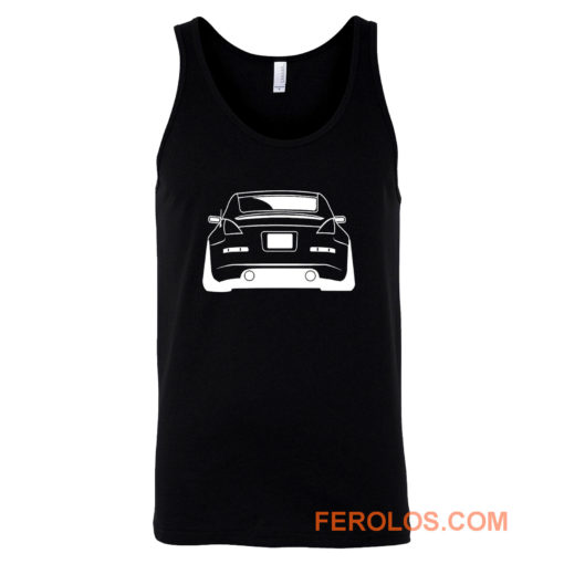 Nissan 350Z Outline Rear Car Tank Top