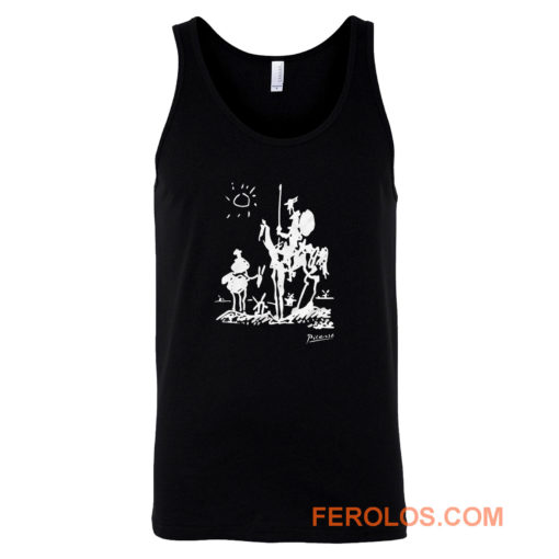 Pablo Picasso Don Quixote of La Mancha 1955 Tank Top