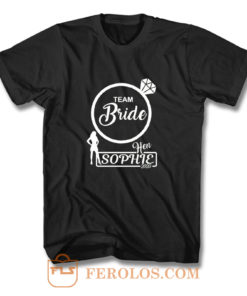 Personalised Team Bride The Bride T Shirt