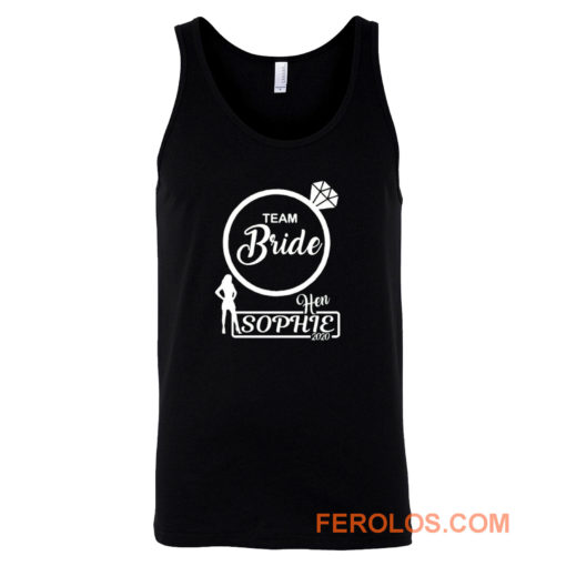 Personalised Team Bride The Bride Tank Top