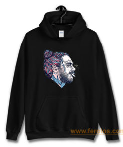 Post malone art Hoodie