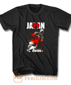 Rugby Japan 2019 WorldCup Fan Tee Top T Shirt