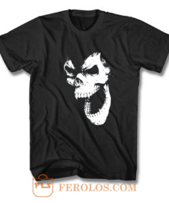 SKULL OUT BLACK T Shirt