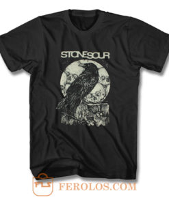 STONE SOUR CROW ALTERNATIVE METAL SLIPKNOT KORN SEETHER T Shirt