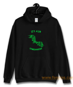 Smoking Weed Hoodie