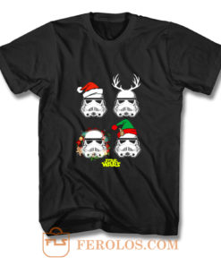 Stormtrooper Elf Festive Stars Wars T Shirt