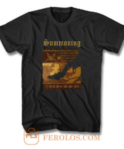 Summoning Let Mortal Heroes Sing Your Fame T Shirt