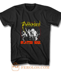 The Accused Splatter Rock T Shirt