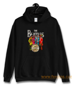 The Beatles Sgt Pepper Official Merchandise Hoodie