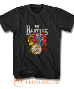 The Beatles Sgt Pepper Official Merchandise T Shirt