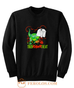 Trick Rawr Treat Halloween Sweatshirt