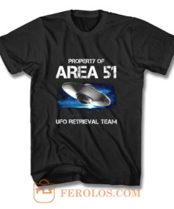 UFO Glow in the Dark Area 51 Spaceship T Shirt