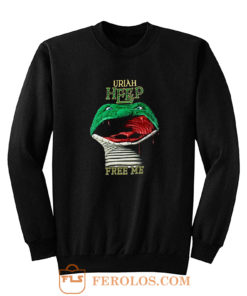 URIAH HEEP FREE ME INNOCENT VICTIM STYX NAZARETH HARD ROCK Sweatshirt