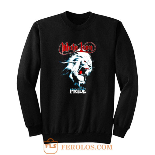 White Lion Band Pride Heavy Metal Hard Rock Band Sweatshirt