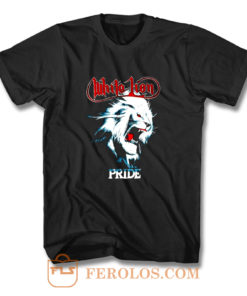 White Lion Band Pride Heavy Metal Hard Rock Band T Shirt