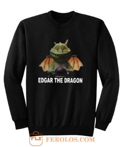 edgar the dragon digital printed Sweatshirt