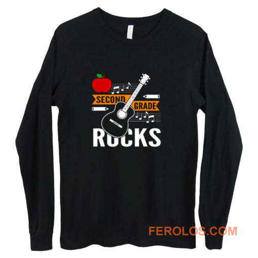 2nd Grade Rocks Long Sleeve