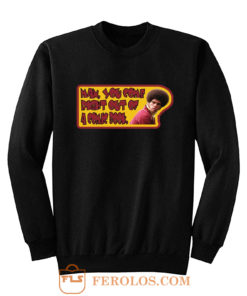 70s Kung Fu Classic Enter The Dragon Jim Kelly Comic Book Sweatshirt