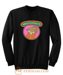 70s Pop Culture Classic Sweet Pickles Worried Walrus Sweatshirt