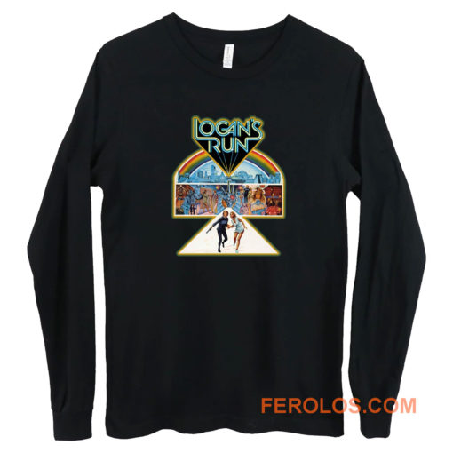 70s Sci Fi Classic Logans Run Poster Art Long Sleeve