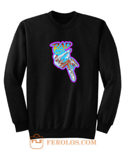 80s Bmx Classic Rad Poster Art Sweatshirt