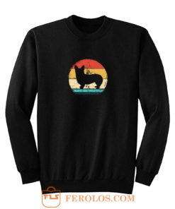 80s Retro Corgi Sweatshirt