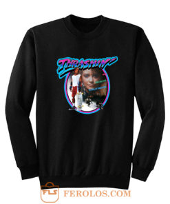 80s Skateboarding Classic Thrashin Poster Art Sweatshirt