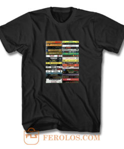 90s Hip Hop Cassette Tape T Shirt