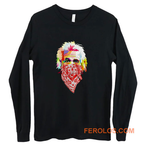 Albert Einstein Bandana Long Sleeve