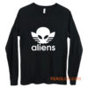 Aliens Logo Humorous Long Sleeve