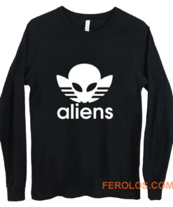 Aliens Logo Humorous Long Sleeve